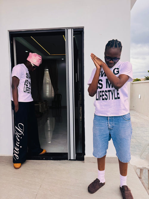 SIML Tee(White and Black)